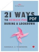 21 Ways to Remain Positive During a Lockdown 6-4-20