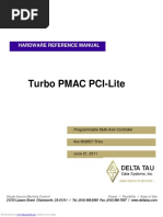 Turbo PMAC PCI-Lite: Hardware Reference Manual