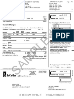 SoCalGas account details and payment due