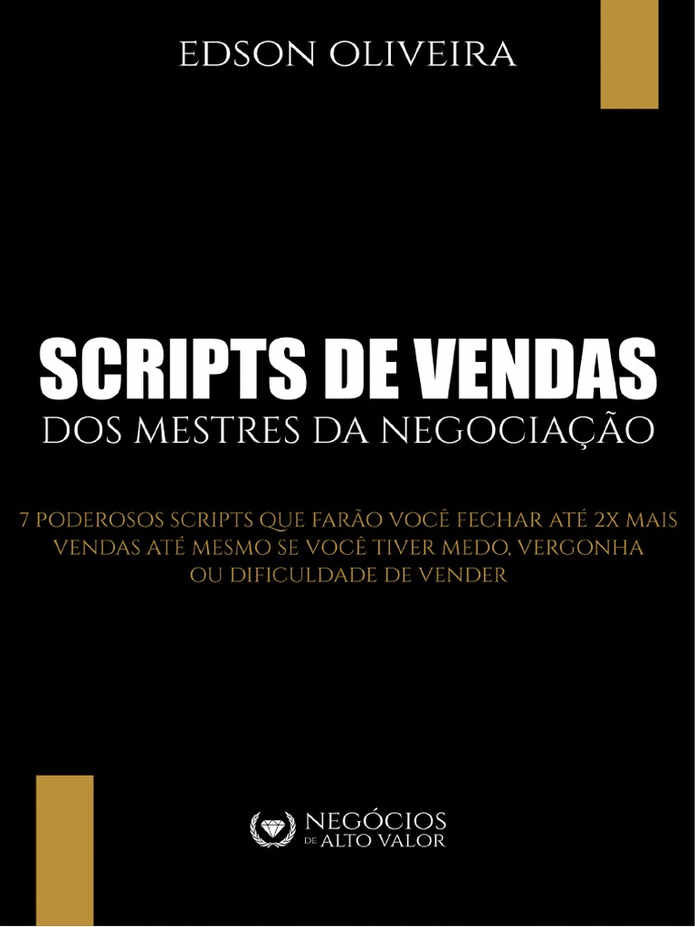 Ebook - Scripts de Vendas | PDF | Marketing | Tomada de decisões
