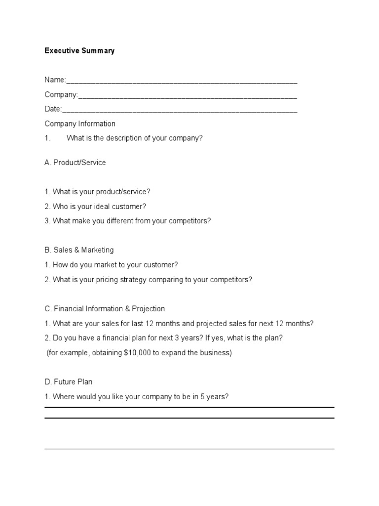 Business Strategy Outline | PDF