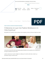 5 Maneras en Que Mis Padres Moldearon Mi Vida Espiritual - Sesion3