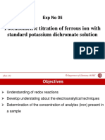 Potentiometric Titration