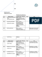 Planning Soutenances - Architecture Et Technologie - Groupe 2 - Semahi Samir