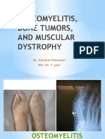 Osteomyelitis, Bone Tumors, and Muscular Dystrophy