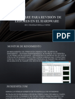 Software para Revisión de Errores en El Hardware