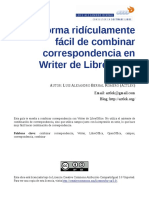 Libreoffice Writer Laformaridiculamentefacildecombinarcorrespondencia
