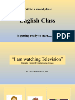 English Class Starting Soon