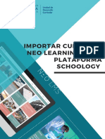 Pasos Paso Importar Un Curso Al NEOLEARNING