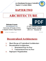 (Given) DSs CH 2.3 - System Architecture (Decentralized)