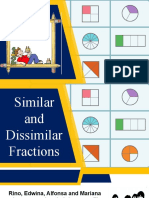 Lesson 2 Similar and Dissimilar Fractions