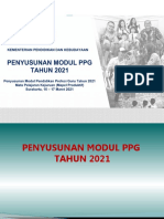 Alur Penyusunan Modul PPG 2021