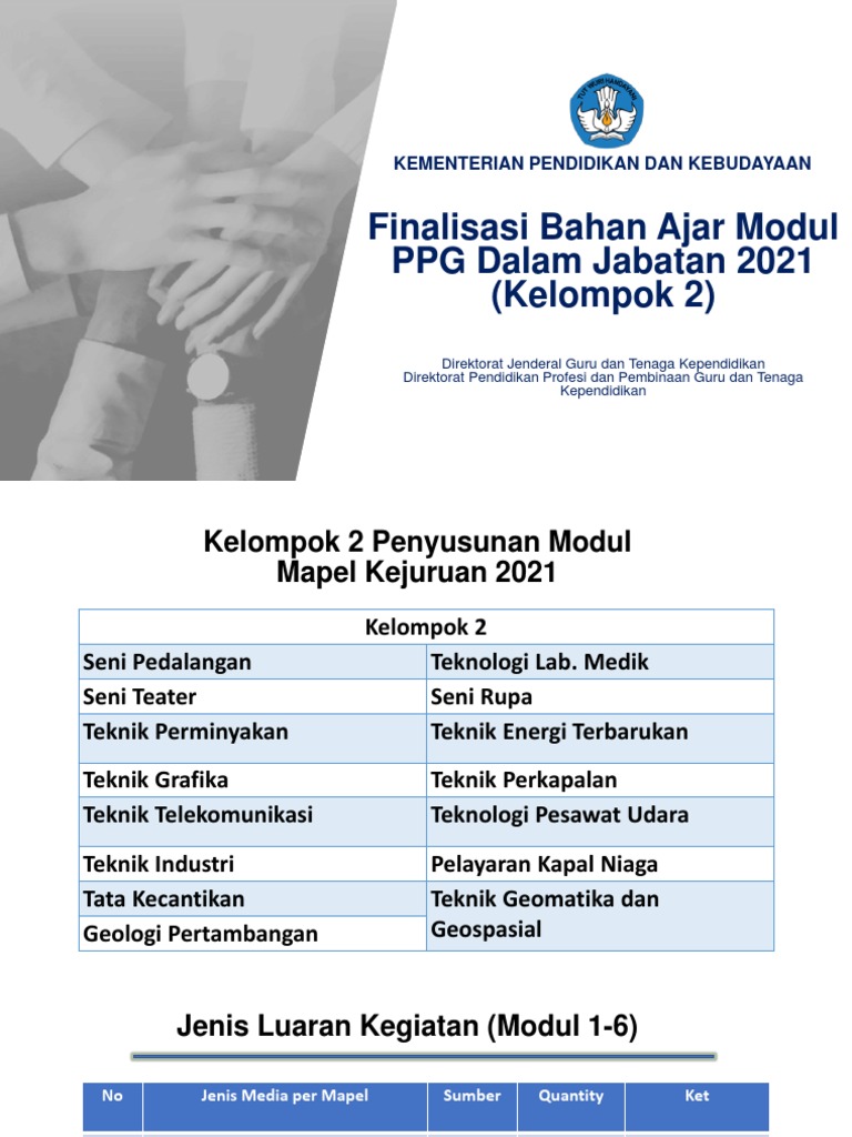 Finalisasi Modul PPG 2021 Kelompok 2 | PDF