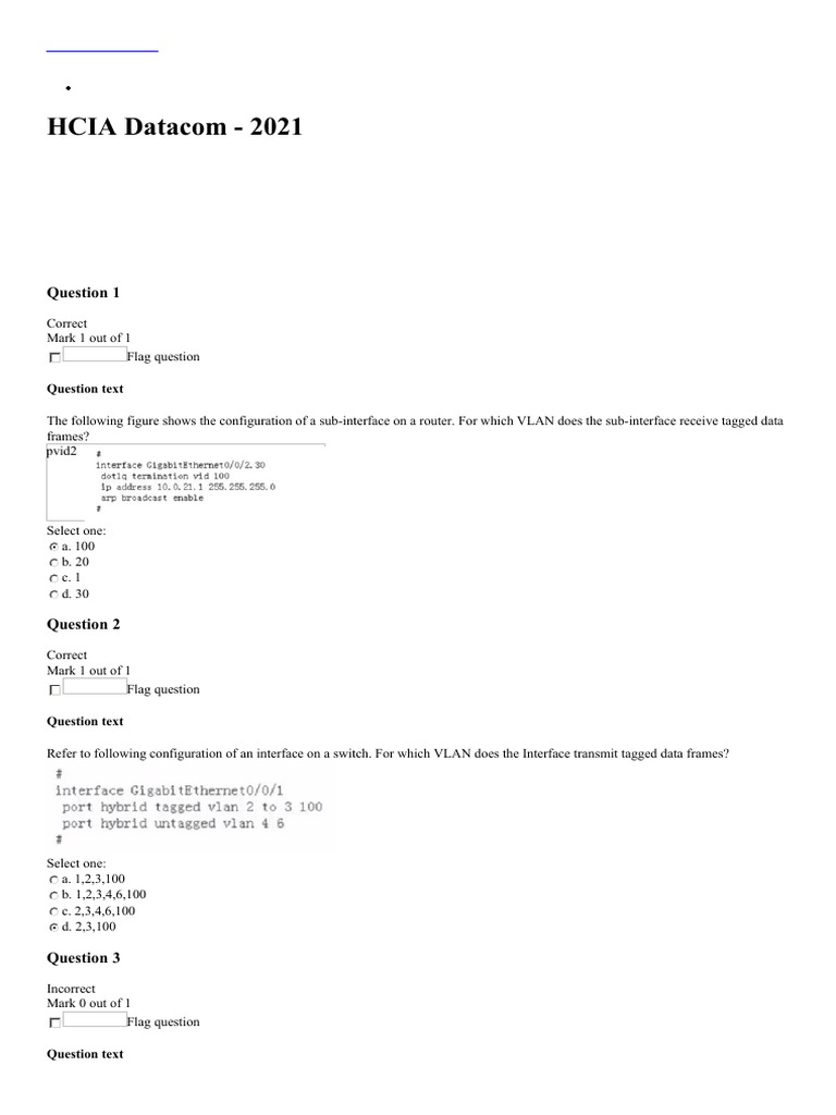 H12-811_V1.0 PDF Demo | Maxtic