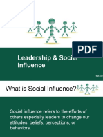 Leadership & Social Influence