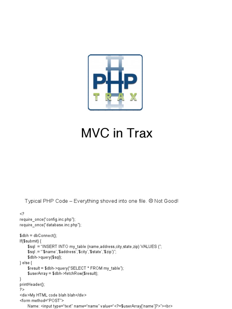 MVC Frameworks for PHP Development | PDF | Computer Programming ...