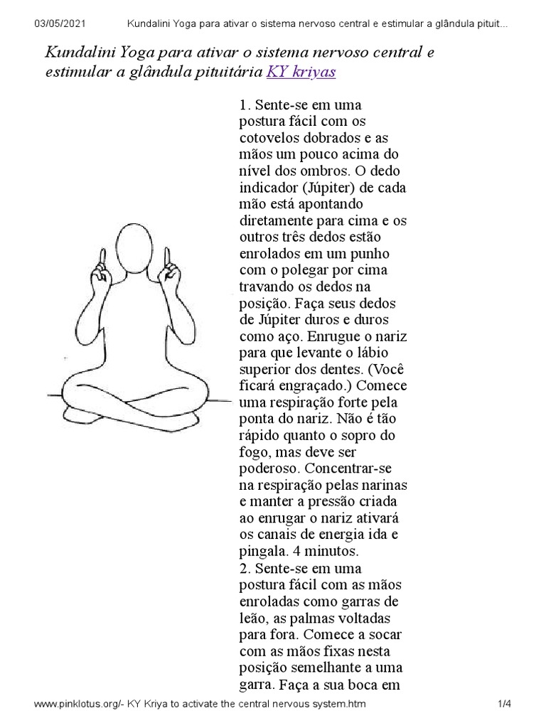 Ativação da Kundalini no Yoga | PDF | Kundalini | Natureza