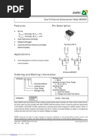 APM9948J: Features Pin Description