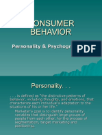 Personality & Psychographics