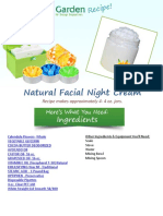 Facial Night Cream