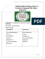 Establishing Market Segmentation, Targeting and Positioning Strategy For Sundarban