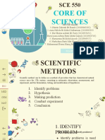 Group 3 - Core of Sciences