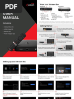 User Manual: Know Your Xstream Box