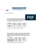 Taller toma decisión compras estudiantes