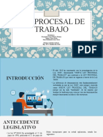 Ley Procesal de Trabajo