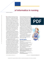 The Role of Informatics in Nursing.12
