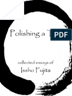 Fujita Issho Polishing A Tile
