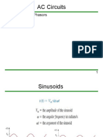 AC Circuits: Sinusoids and Phasors