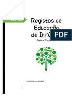 Registos de Educação de Infância 2021-22