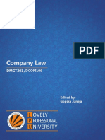 Dcom106 Dmgt201 Company Law