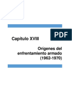 Capítulo 18 Origenes Del Enfrentamiento Armado 1962-1970