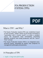 Toyota Production System (TPS)
