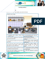 Learning Activity 1 Evidence: Safety Rules