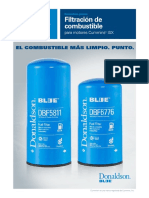 Filtros de Combustible Donaldson Blue para Motores Cummins ISX