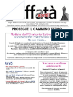 Prosegue Il Cammino Estivo: Notizie Dall'oratorio Estivo HURRA'