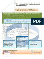 SITE. Defining Project Goals & Objectives