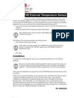 Netbotz Ts100 External Temperature Sensor: Installation