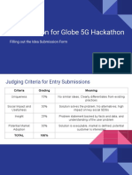Consultation For Globe 5G Hackathon