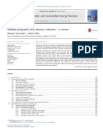 Building Integrated Solar Thermal Collec