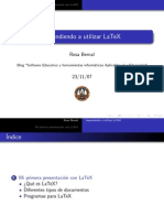 Ejemplo de Presentación Con LaTeX