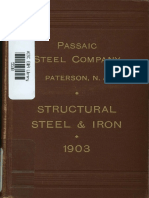 1903 Passaic Structural Steel & Iron Manual