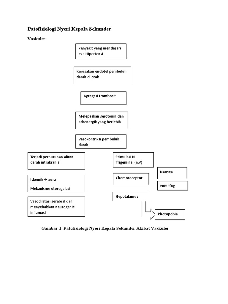Patofisiologi Nyeri Kepala Sekunder