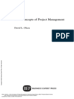 Core Concepts of Project Management: David L. Olson