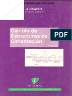 Cálculo de Estructuras de Cimentación, 4ta Edición - J. Calavera