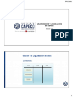 Capeco - Valorización de Obra - Sesión 12-1