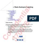 Guidelines - Reels Subtopics Labeling